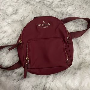 Kate Spade - Mini Backpack - Maroon